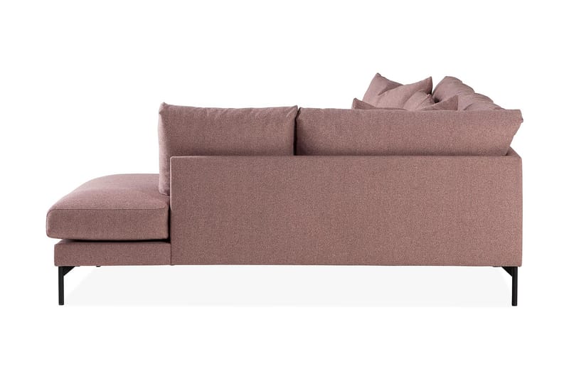 Menard 4-Pers. Sofa med Chaiselong Højre - Lilla - Møbler - Sofaer - Sofa med chaiselong