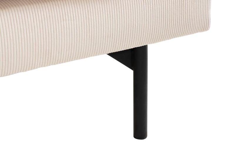 Menard 4-personers L Sofa Manchester med Chaiselong Venstre - Beige - Møbler - Sofaer - Sofa med chaiselong