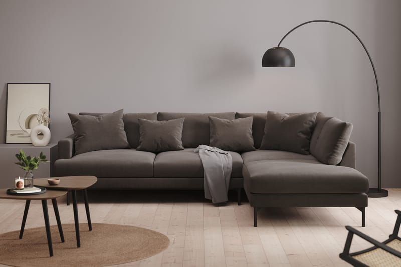 Menard 4-Pers. Sofa med Chaiselong Højre - Møbler - Sofaer - Sofa med chaiselong