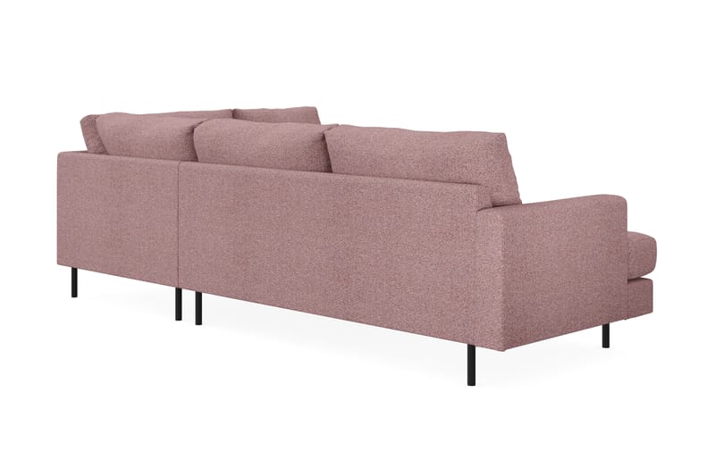 Menard Compact Sofa med Chaiselong 4-sæder - Lilla - Møbler - Sofaer - Sofa med chaiselong