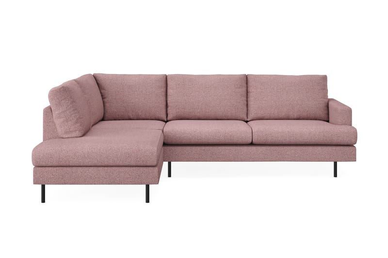 Menard Compact Sofa med Chaiselong 4-sæder - Lilla - Møbler - Sofaer - Sofa med chaiselong