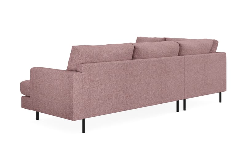 Menard Compact Sofa med Chaiselong 4-sæder - Lilla - Møbler - Sofaer - Sofa med chaiselong