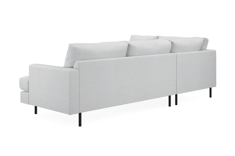 Menard Compact Sofa med Chaiselong 4-sæder - Lysegrå - Møbler - Sofaer - Sofa med chaiselong