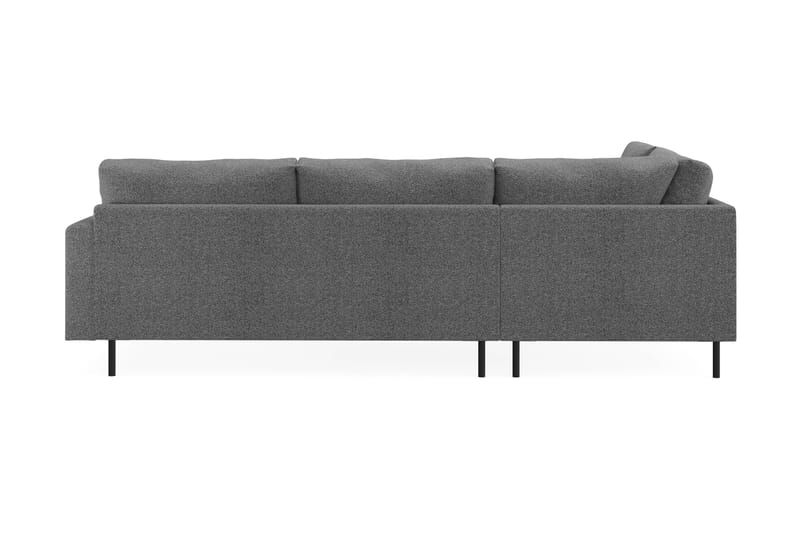 Menard Compact Sofa med Chaiselong 4-sæder - Mørkegrå - Møbler - Sofaer - Sofa med chaiselong