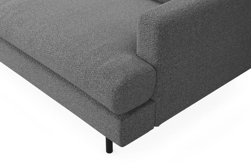 Menard Compact Sofa med Chaiselong 4-sæder - Mørkegrå - Møbler - Sofaer - Sofa med chaiselong