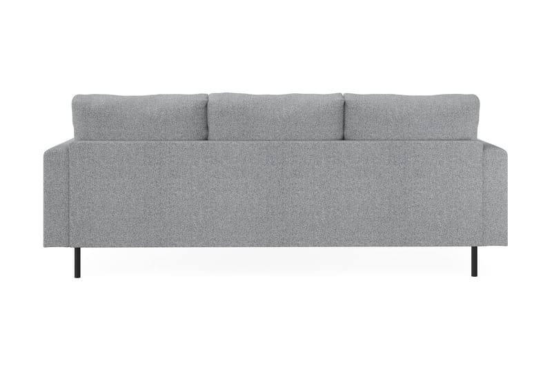 Menard Compact Sofa med Divan 3-sæder - Grå - Møbler - Sofaer - Sofa med chaiselong