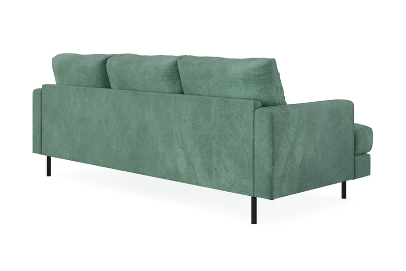 Menard Compact Sofa med Divan 3-sæder - Grøn - Møbler - Sofaer - Sofa med chaiselong