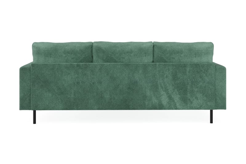 Menard Compact Sofa med Divan 3-sæder - Grøn - Møbler - Sofaer - Sofa med chaiselong