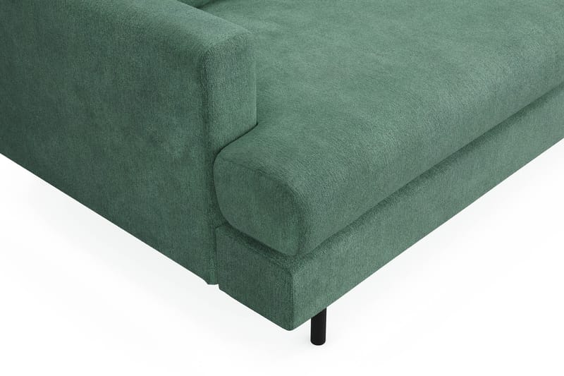 Menard Compact Sofa med Divan 3-sæder - Grøn - Møbler - Sofaer - Sofa med chaiselong