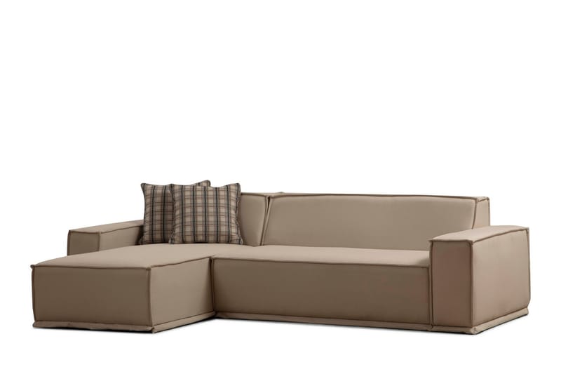 Nightcap Sofa med Chaiselong 3-personers - Beige - Møbler - Sofaer - Sofa med chaiselong