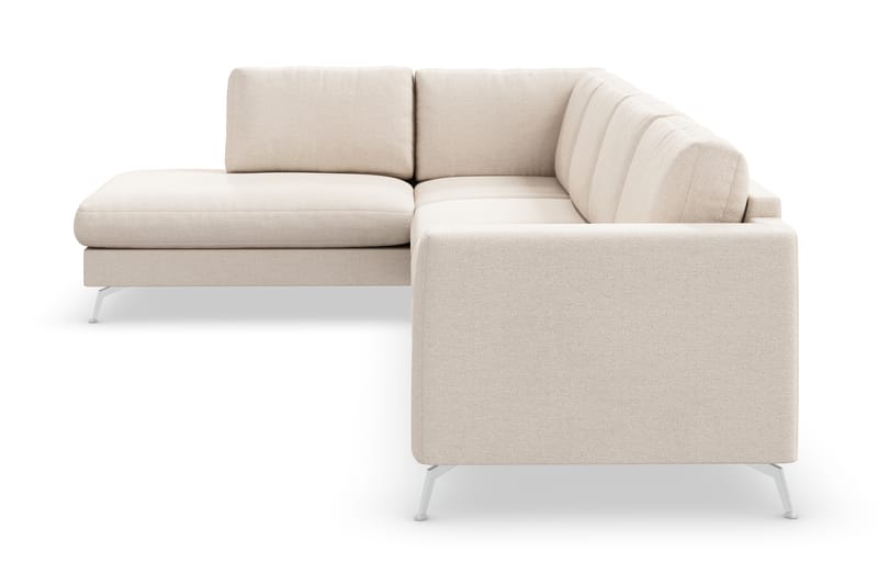 Ocean Lyx 4-pers Sofa med Chaiselong Venstre - Beige - Møbler - Sofaer - Sofa med chaiselong