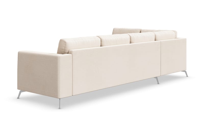 Ocean Lyx 4-pers Sofa med Chaiselong Venstre - Beige - Møbler - Sofaer - Sofa med chaiselong