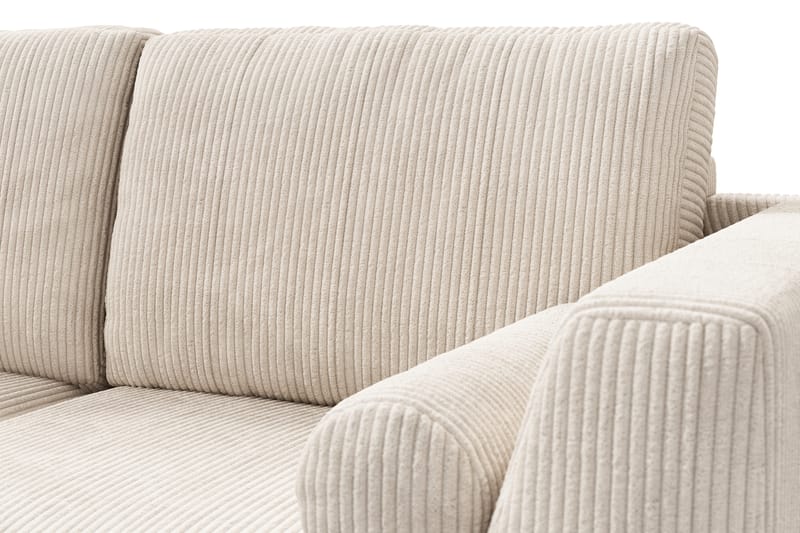 Ocean Lyx 4-pers Sofa med Chaiselong Venstre - Beige - Møbler - Sofaer - Sofa med chaiselong