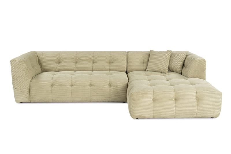 Octavian Sofa med Chaiselong 3-personers - Grøn - Møbler - Sofaer - Sofa med chaiselong