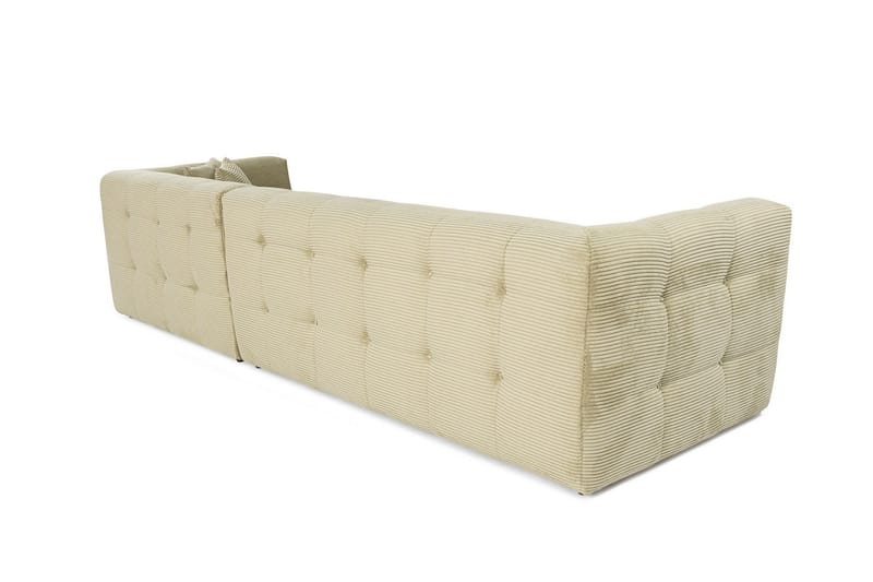 Octavian Sofa med Chaiselong 3-personers - Grøn - Møbler - Sofaer - Sofa med chaiselong