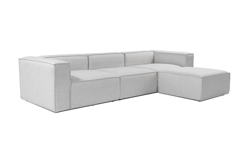 Redlands Sofa med Chaiselong 3-personers - Grå - Møbler - Sofaer - Sofa med chaiselong