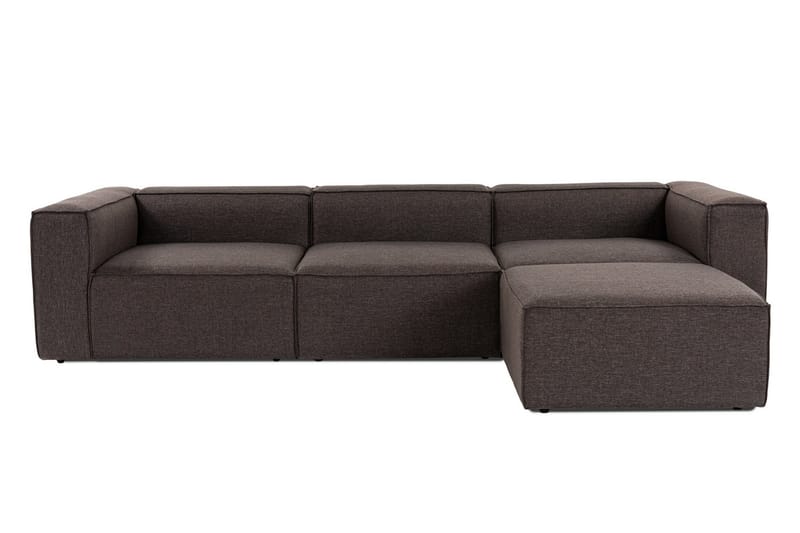 Redlands Sofa med Chaiselong 3-personers - Mørk brun - Møbler - Sofaer - Sofa med chaiselong