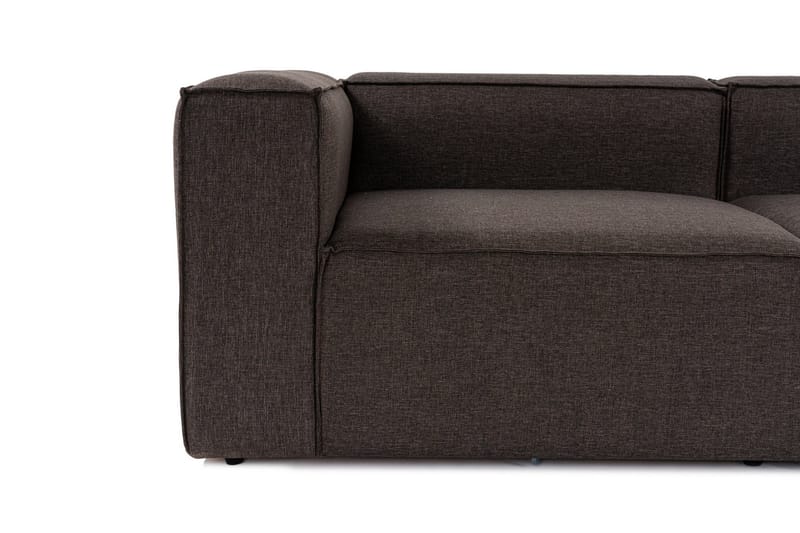 Redlands Sofa med Chaiselong 3-personers - Mørk brun - Møbler - Sofaer - Sofa med chaiselong