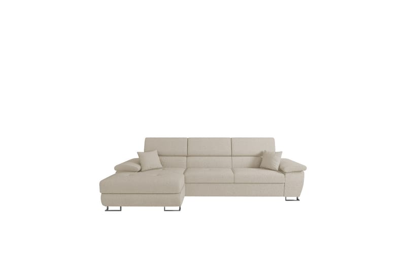 Reginia Sofa med Divan 3-personers - Beige - Møbler - Sofaer - Sofa med chaiselong