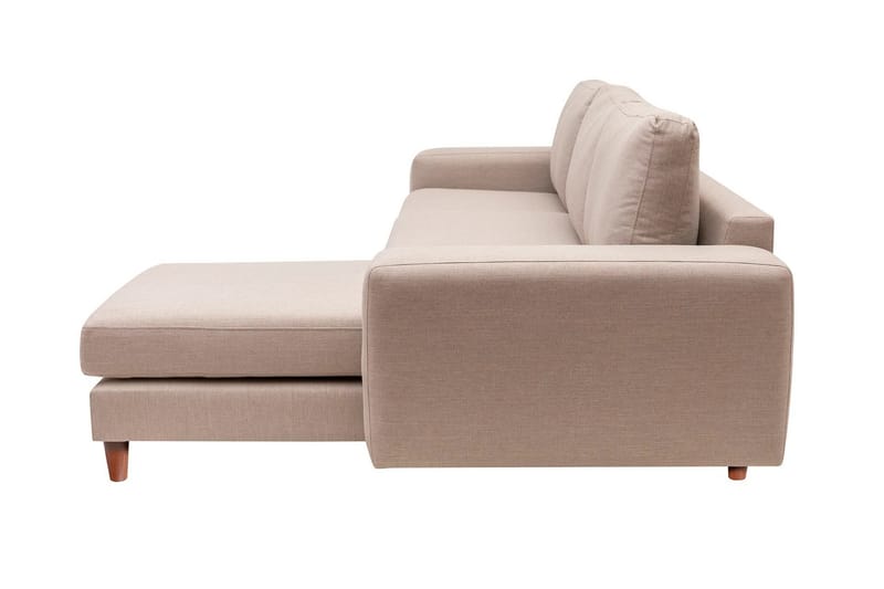 Retzow 4-personers Sofa med Chaiselong - Creme - Møbler - Sofaer - Sofa med chaiselong