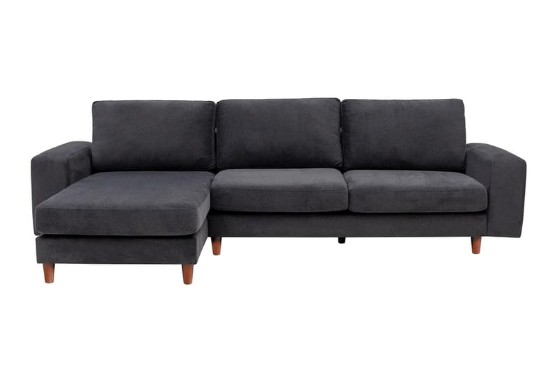 Retzow 4-personers Sofa med Chaiselong - Antracit - Møbler - Sofaer - Sofa med chaiselong