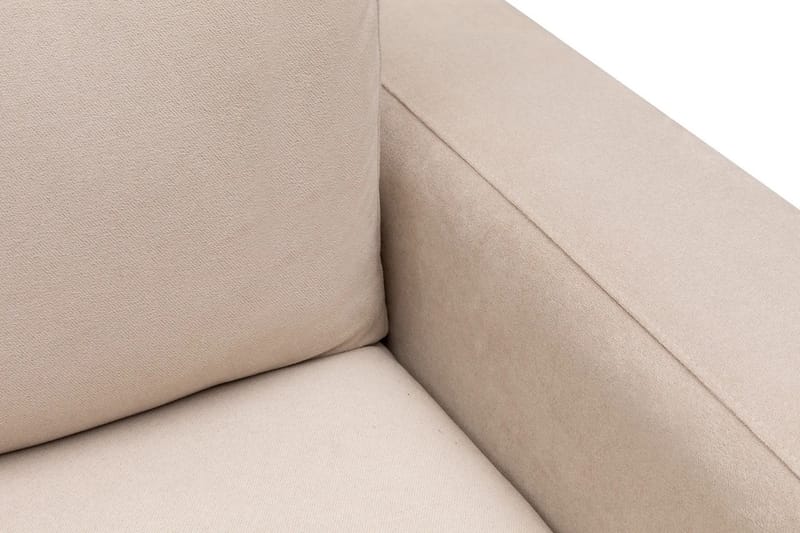 Retzow 4-personers Sofa med Chaiselong - Creme - Møbler - Sofaer - Sofa med chaiselong