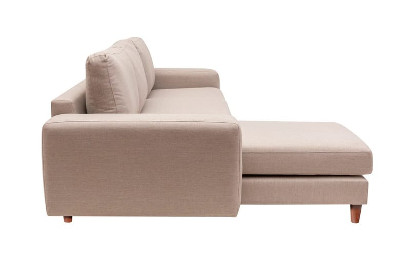 Retzow 4-personers Sofa med Chaiselong - Creme - Møbler - Sofaer - Sofa med chaiselong