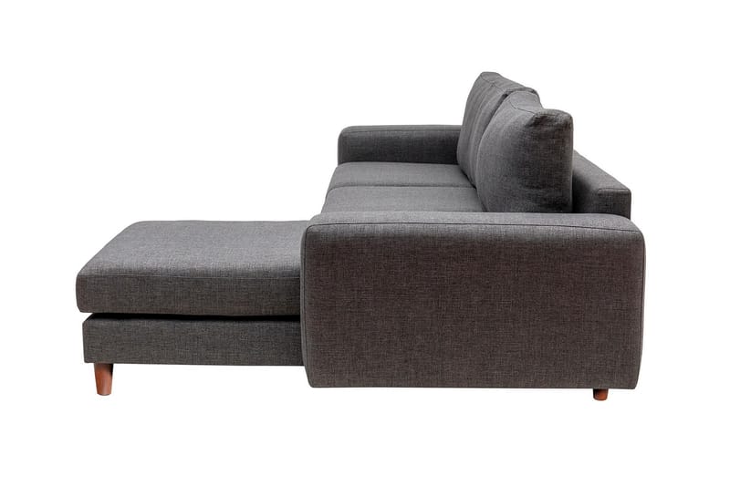 Retzow 4-personers Sofa med Chaiselong - Grå - Møbler - Sofaer - Sofa med chaiselong