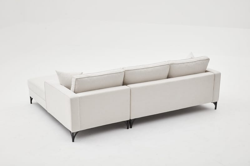 Retzow Sofa med Chaiselong 4-personers - Beige - Møbler - Sofaer - Sofa med chaiselong