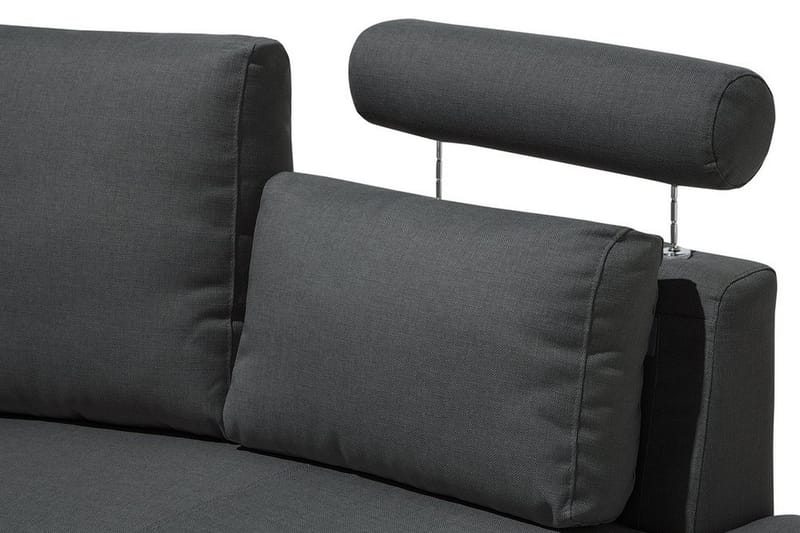 Rotunda sovesofa 448 cm - Grå - Møbler - Sofaer - Sofa med chaiselong