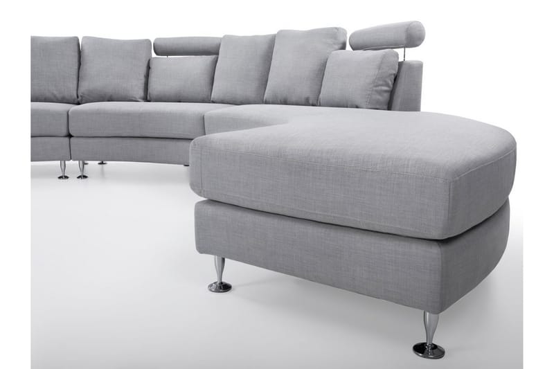 Rotunda sovesofa 448 cm - Grå - Møbler - Sofaer - Sofa med chaiselong