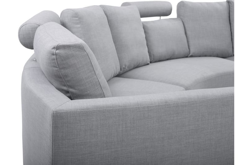 Rotunda sovesofa 448 cm - Grå - Møbler - Sofaer - Sofa med chaiselong