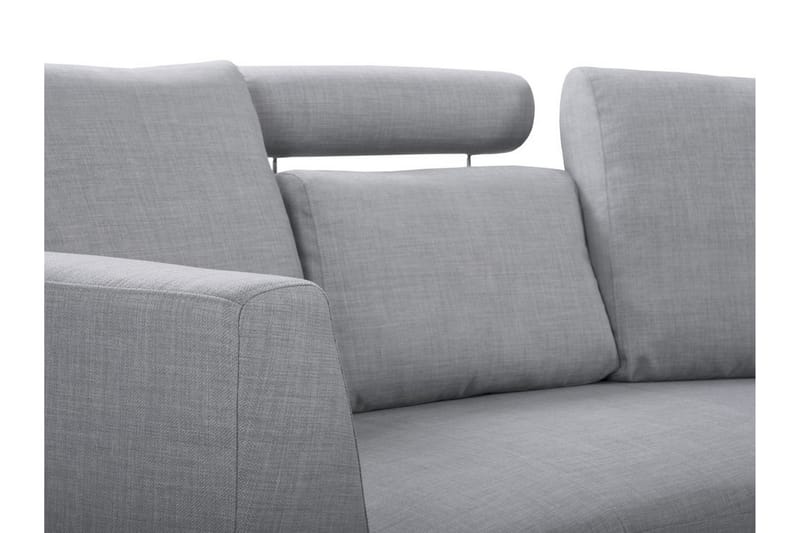 Rotunda sovesofa 448 cm - Grå - Møbler - Sofaer - Sofa med chaiselong