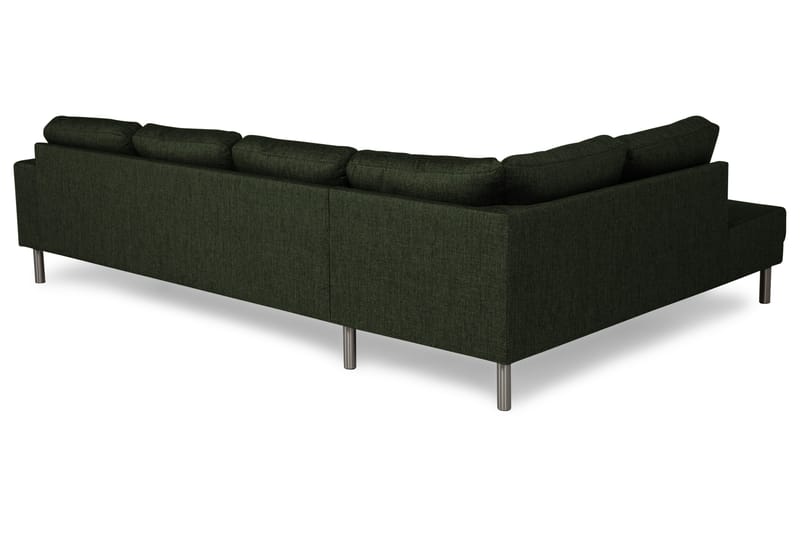 Runsala Sofa Large med Chaiselong Venstre - Grøn - Møbler - Sofaer - Sofa med chaiselong