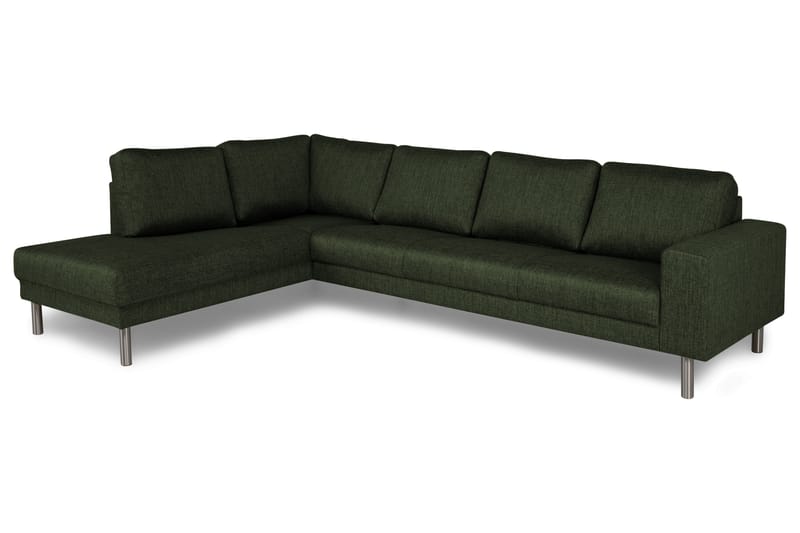 Runsala Sofa Large med Chaiselong Venstre - Grøn - Møbler - Sofaer - Sofa med chaiselong