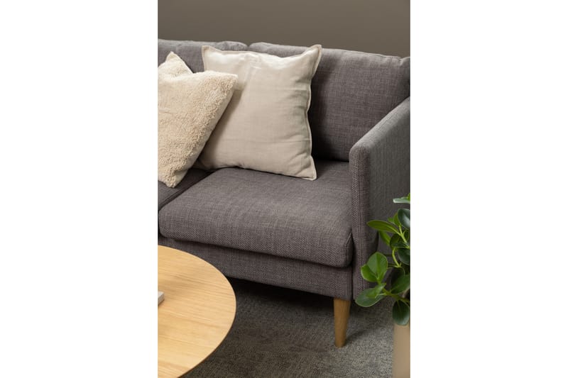 Sanat 3-personers Sofa med Divan - Brun - Møbler - Sofaer - Sofa med chaiselong