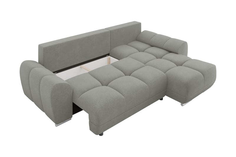 Simerly Sofa med Divan 3-personers - Gul - Møbler - Sofaer - Sofa med chaiselong