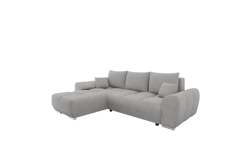 Simerly Sofa med Divan 3-personers - Grå - Møbler - Sofaer - Sofa med chaiselong