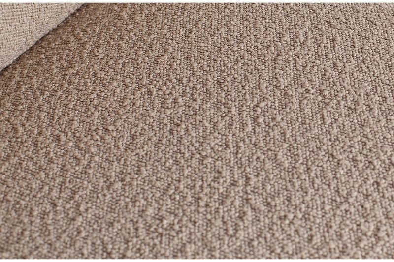 Statement Hjørnesofa Venstre - Beige Bouclé - Møbler - Sofaer - Sofa med chaiselong