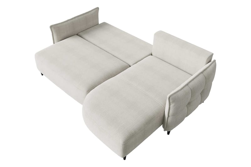 Sycylia Sofa med Divan 3-personers - Lys grå - Møbler - Sofaer - Sofa med chaiselong