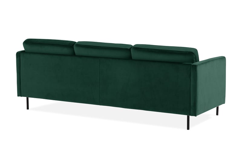 Theodin Velour sofa 2-pers. med Diva venstre - Møbler - Sofaer - Sofa med chaiselong