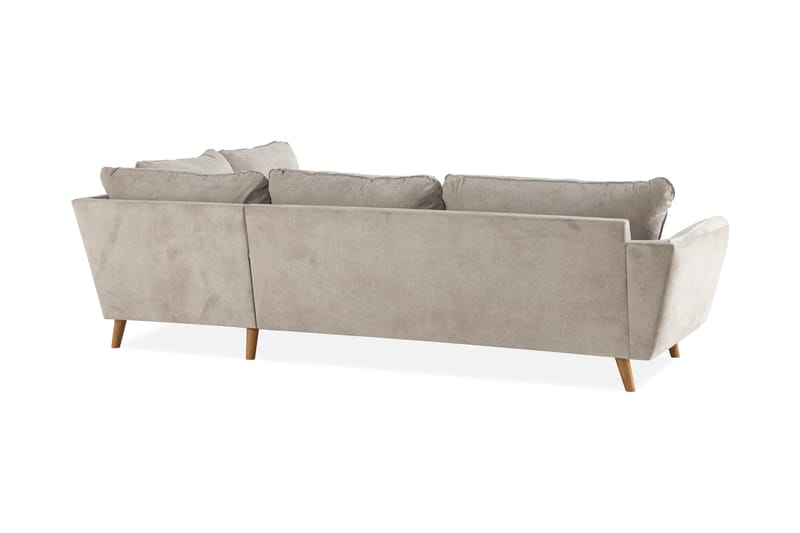 Trend Luksus Chaiselongsofa Højre 297 cm - Beige - Møbler - Sofaer - Sofa med chaiselong