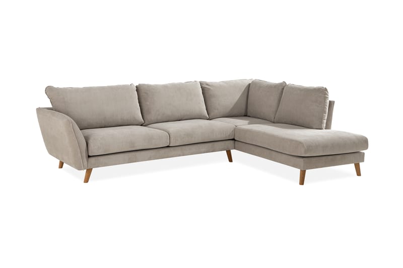 Trend Luksus Chaiselongsofa Højre 297 cm - Beige - Møbler - Sofaer - Sofa med chaiselong