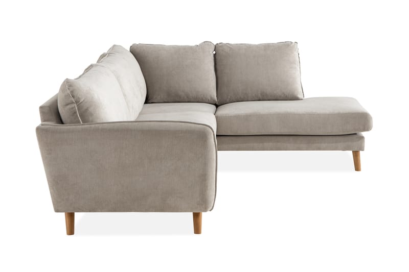 Trend Luksus Chaiselongsofa Højre 297 cm - Beige - Møbler - Sofaer - Sofa med chaiselong