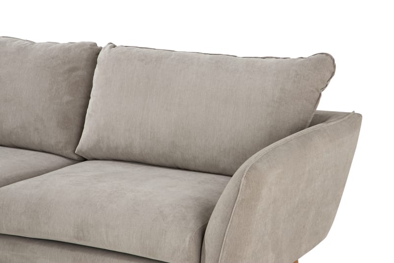 Trend Luksus L-sofa 4-personers Chaiselongsofa Venstre - Beige - Møbler - Sofaer - Sofa med chaiselong