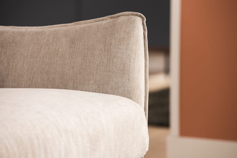 Trend Lyx 3-Pers. Chaiselongsofa Højre - Beige/Eg - Møbler - Sofaer - Sofa med chaiselong