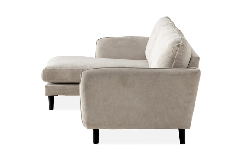 Trend Lyx 3-Pers. Chaiselongsofa Venstre - Beige - Møbler - Sofaer - Sofa med chaiselong