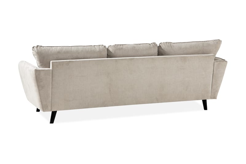 Trend Lyx 3-Pers. Chaiselongsofa Venstre - Beige - Møbler - Sofaer - Sofa med chaiselong