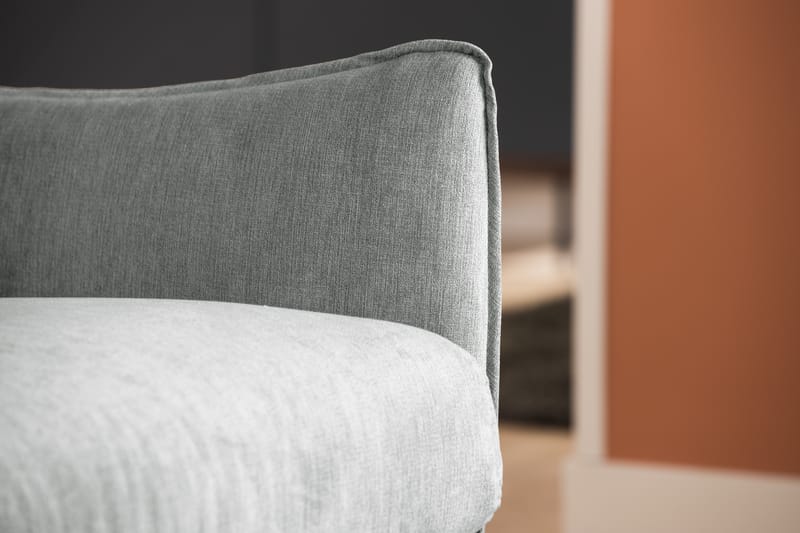 Trend Lyx 3-Pers. Chaiselongsofa Højre - Grå/Eg - Møbler - Sofaer - Sofa med chaiselong