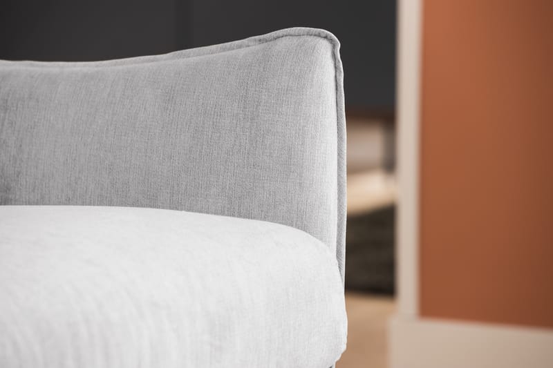 Trend Lyx 3-Pers. Chaiselongsofa Højre - Lysegrå/Eg - Møbler - Sofaer - Sofa med chaiselong